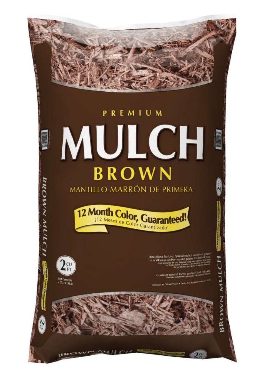 Mulch * | Thing Premium 2-Cu Ft Dark Brown Hardwood Mulch