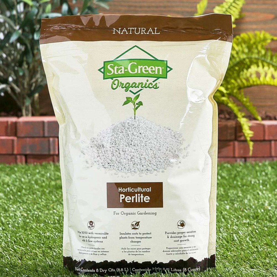 Soil & Soil Amendments * | Sta-Green Soil & Soil Amendments Organic Perlite Improves Soil Structure