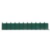 Edging * | Greenscapes 3-Ft Green Plastic Landscape Edging Section