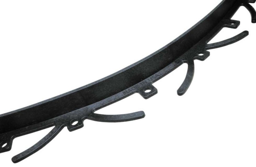 Edging * | Oldcastle 6-Pack 20-Ft Black Plastic Landscape Edging Section