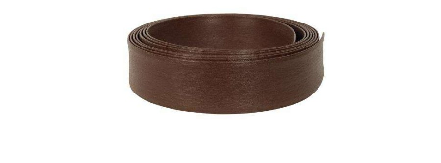 Edging * | Suncast No-Dig 20 Ft. Resin Edging 20-Ft Brown Plastic Landscape Edging Roll