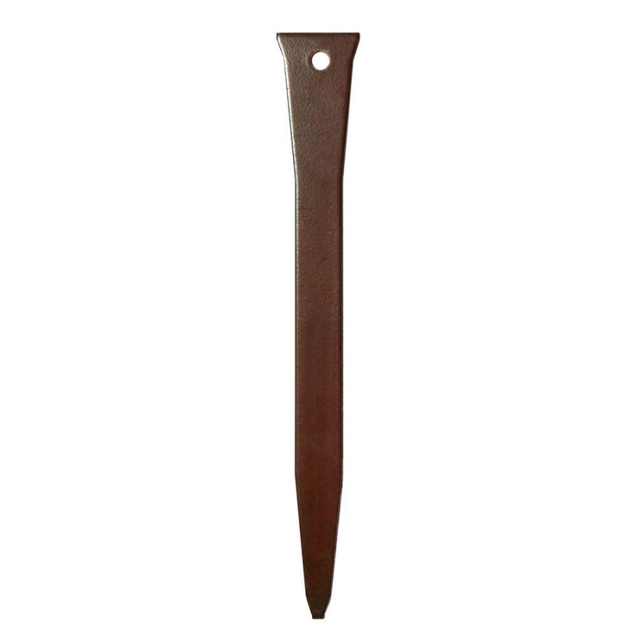 Edging * | Col-Met 12-In Brown Steel Edging Stake