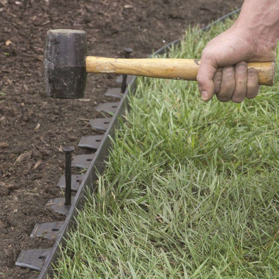 Edging * | Easyflex No-Dig 60-Ft Black Plastic Landscape Edging Roll