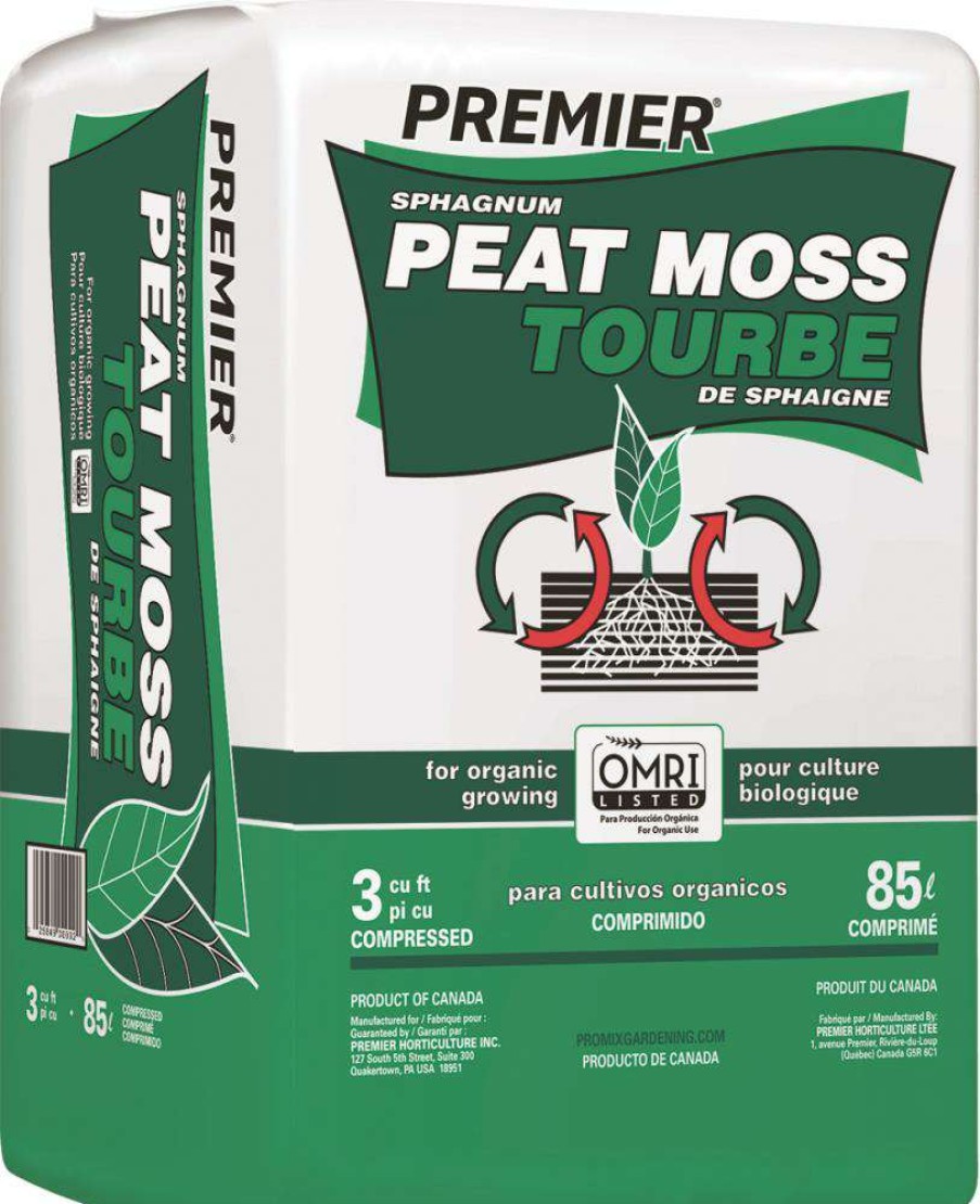 Soil & Soil Amendments * | Premier Soil & Soil Amendments Premier Peat Moss Organic Peat Moss Moisture Control