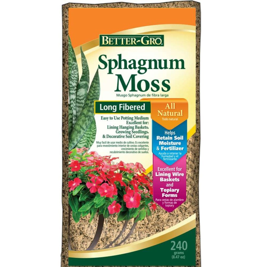 Soil & Soil Amendments * | Thing Soil & Soil Amendments Sphagnum Peat Moss Organic Peat Moss Moisture Control