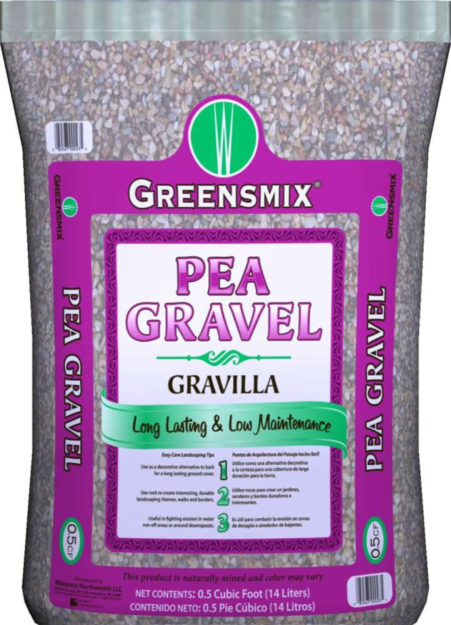 Landscaping Rock * | Greensmix Landscaping Rock 0.5-Cu Ft Brown Pea Gravel