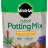 Soil & Soil Amendments * | Miracle-Gro Soil & Soil Amendments Indoor 6-Quart Potting Soil Mix