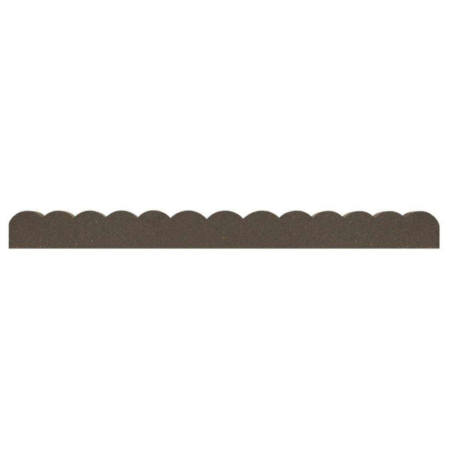 Edging * | Multy Home Landscape Garden Borders 3.9-Ft Terracotta Rubber Landscape Edging Section