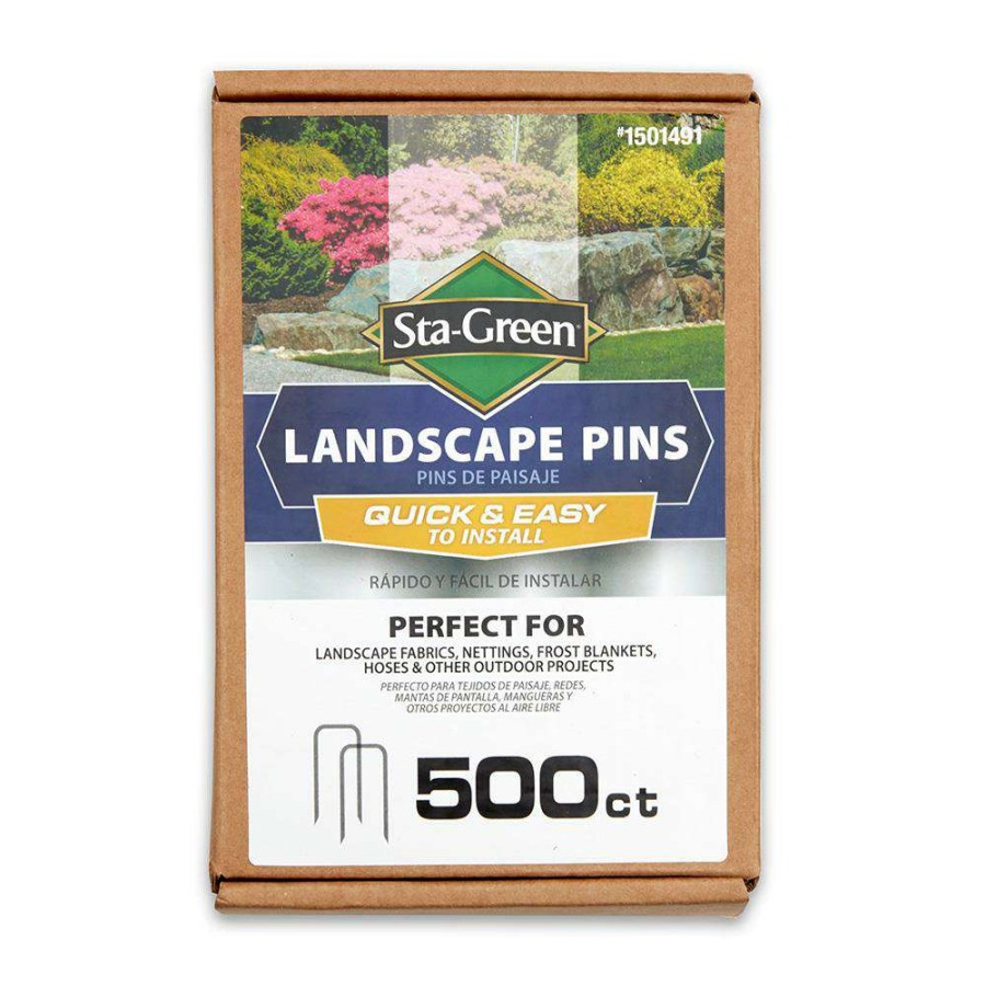 Landscape Fabric & Stakes * | Sta-Green Landscape Fabric & Stakes 500-Pack 4-In Landscape Stakes