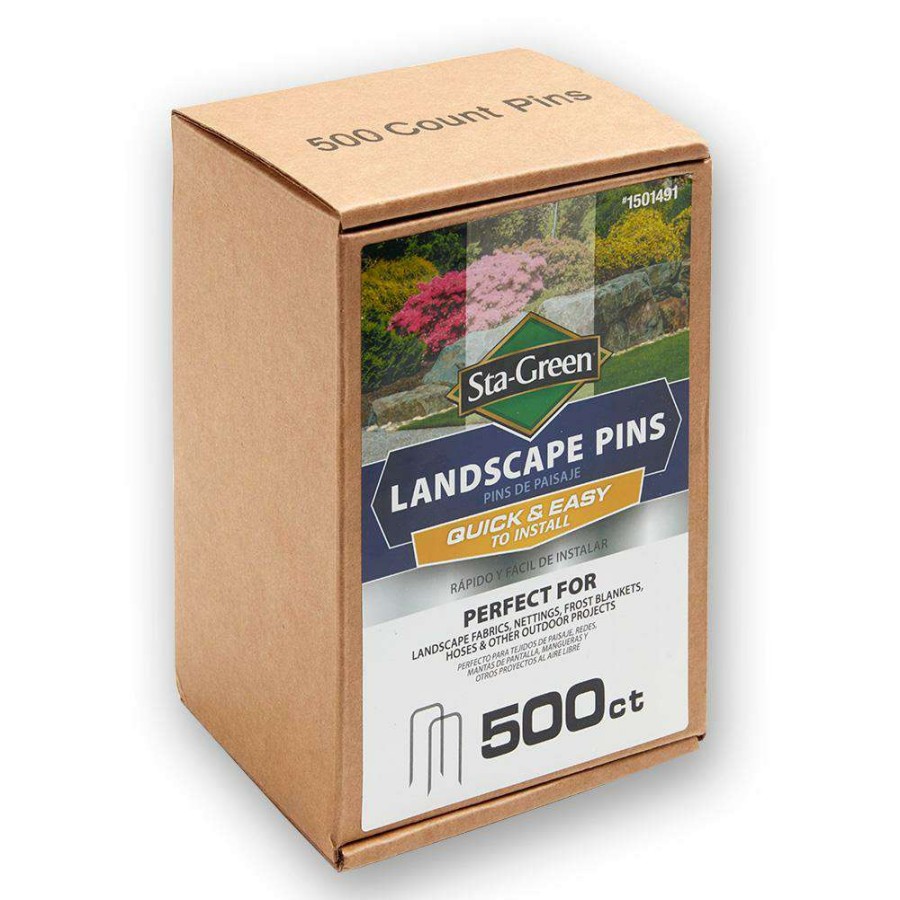 Landscape Fabric & Stakes * | Sta-Green Landscape Fabric & Stakes 500-Pack 4-In Landscape Stakes