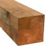 Edging * | Severe Weather Edging 5.75-In X 5.75-In X 8-Ft Pressure Treated Landscape Timber