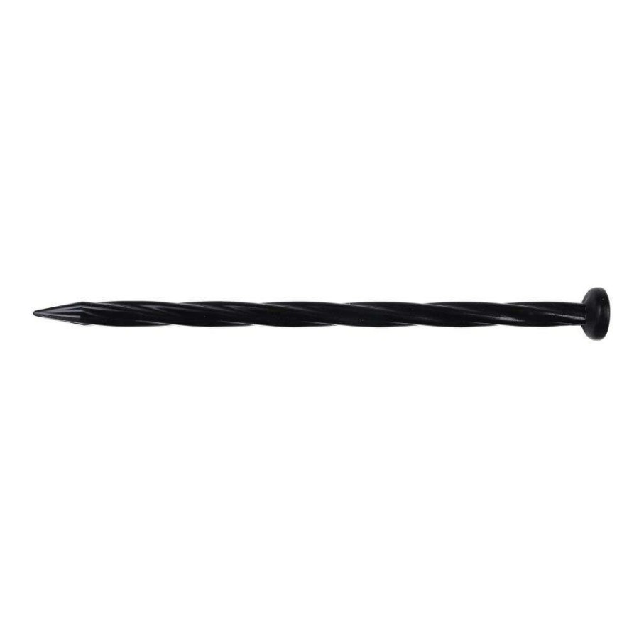 Edging * | Easyflex 10-Pack 8-In Black Plastic Edging Stake