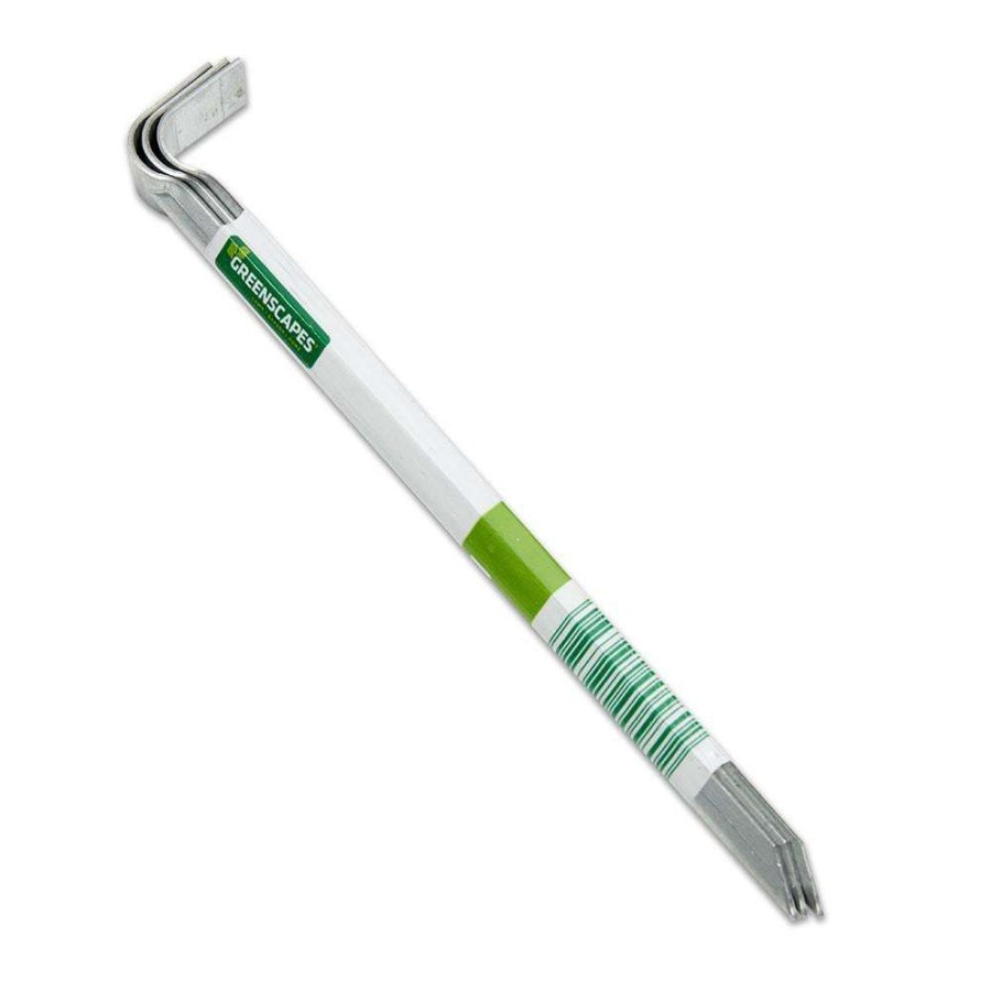 Edging * | Greenscapes 3-Pack 9.25-In Silver Galvanized Steel Edging Stake