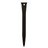 Edging * | Col-Met 12-In Black Steel Edging Stake