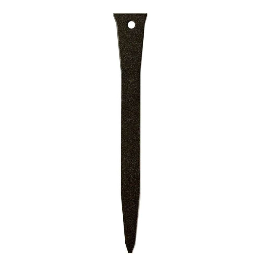 Edging * | Col-Met 12-In Black Steel Edging Stake